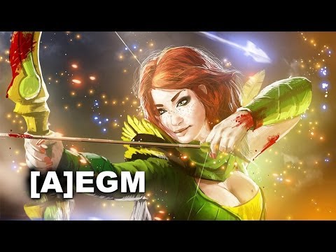 Alliance EGM Windrunner gameplay Dota 2