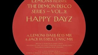 Lemon8 ‎– Happy Dayz (Jack Russell's NYC Mix)