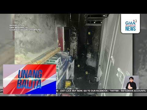 BFP-Baguio – Bodega ng financial management records office ang nasunog sa DPWH... | Unang Balita