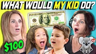 CAN PARENTS GUESS WHAT THEIR KID DOES WITH 100 DOLLARS? Ep. # 3