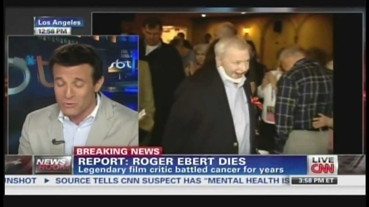 Film critic Roger Ebert dead at age 70 (April 4, 2013)
