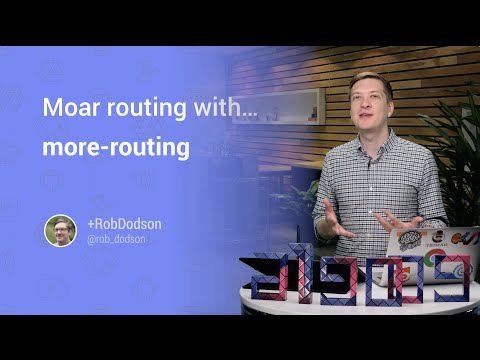 Moar routing with... more-routing