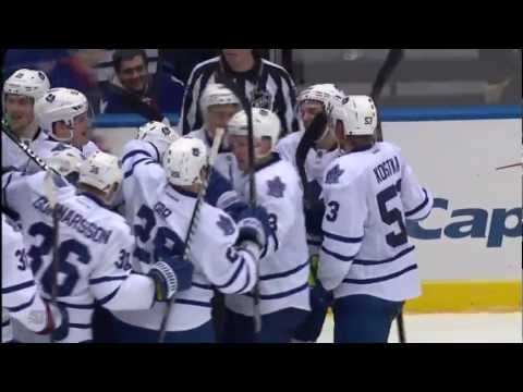 Phaneuf's Overtime Goal - Leafs 5 vs Islanders 4 - Feb 28th 2013 (HD)