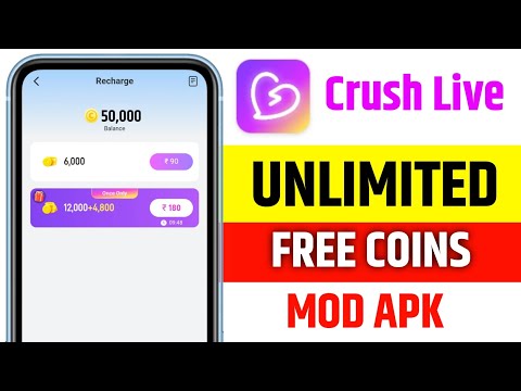 Crush Live App Free Coins | Crush Live App Unlimited Coins Trick | Crush Live Hack Coins 