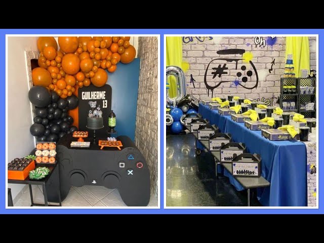 Vídeo relacionado con Decoracion Cumpleaños Videojuego 11 Años, Juego de decoración de cumpleaños para fiesta de Juego,XXL Controlador de Juegos Globos con decoración para tarta,para fiesta temática de juegos de cumpleaños