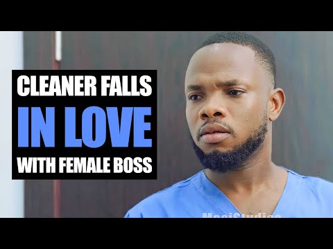 Cleaner Falls In Love With Female Boss | Moci Studios
