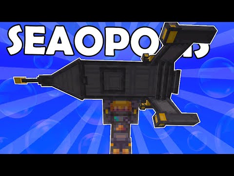 Nofaxu -  BUILD A ROCKET TO GO TO THE MOON!!!  - Seaopolis #26 (Minecraft 1.16 + Mods)