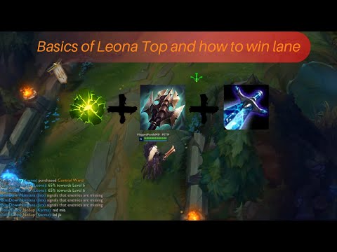 Leona Top Guide and how to win lane
