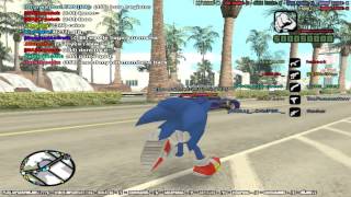 GTA SA-MP: Play as Sonic