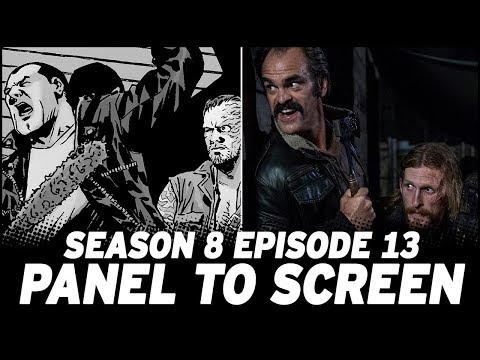 The Walking Dead Season 8, Episode 13 - Show vs. Comic!