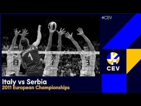 FULL MATCH: Italy vs Serbia -  2011 European Championship Finals Men