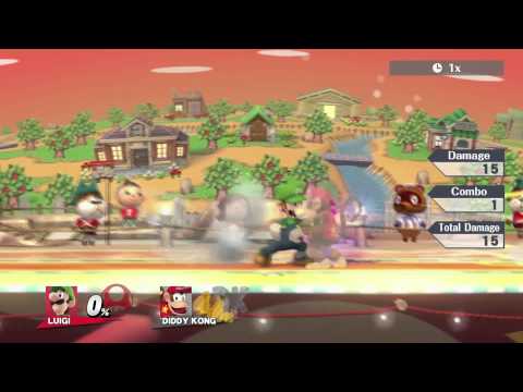Smash 4 luigi DITCIT