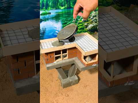 Hi I Build How to Build Mordern 2 Story Villa House with Mini Bricks  #diy#Mr. Building