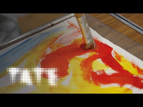 Pintar através da música: quando som vira imagem