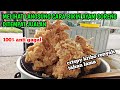 CARA BIKIN AYAM CRISPY DI TEMPAT JUALAN METODE 1X CELUP 2X PENEPUNGAN