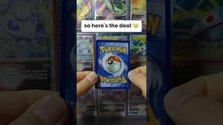 so here's the deal 🤝 #pokemon #pokemoncards #pokemontcg #collectiblecards #tradingcards #pikachu