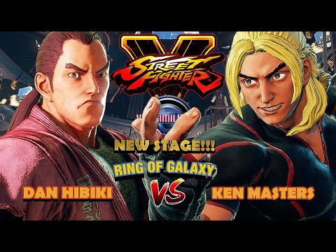 STREET FIGHTER V CHAMPION EDITION: DAN HIBIKI VS KEN MASTERS ONLINE RANKED BATTLE (NEW GALAXY STAGE)