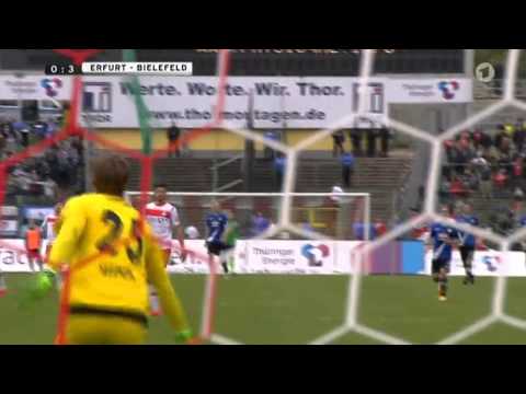 RW Erfurt vs. Arminia Bielefeld 0-4 |ARD| (25.04.15)
