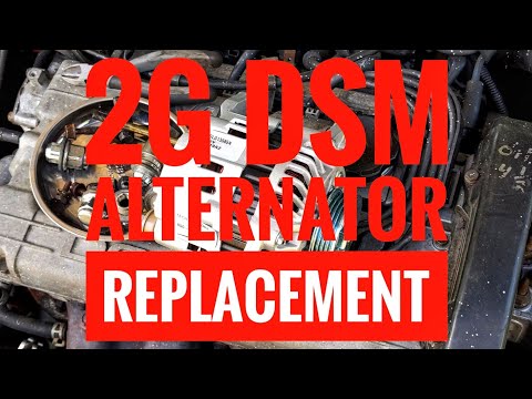2G DSM alternator replacement!