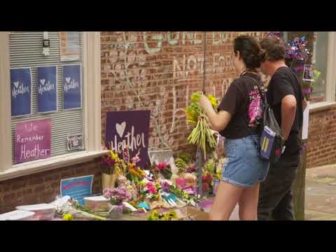 Charlottesville steps up security on a tense weekend