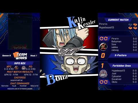 Team Wars | S8 | Week 1 | X-Factors vs Forbidden Ones | Caster: seanmatrai