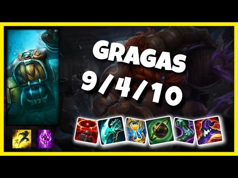 Gragas 11.1 S11 Gameplay Challenger Top (9/4/10) - TURKISH
