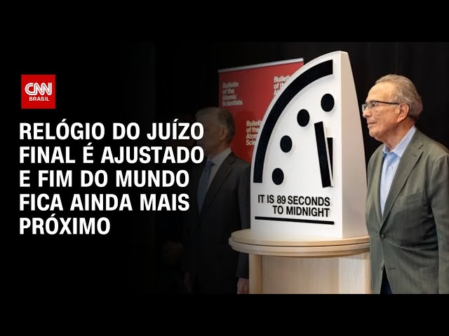 Relógio do Juízo Final é ajustado e fim do mundo fica ainda mais ...