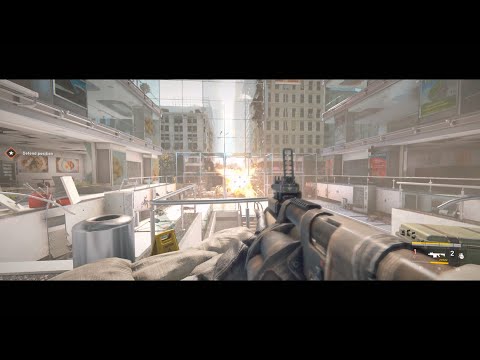 1-NYC Zombie – Break & Escape at the Skyscraper, Reach the Subway | World War Z: Aftermath 4K HDR