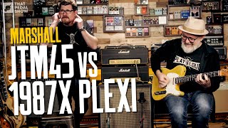Video thumbnail for Which Marshall Would You Choose – JTM45 or 1987x Plexi? by That Pedal Show
