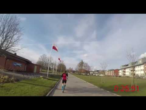 Örebro AIK Halvmaraton 2017 - 21,1 km (Löparperspektiv, 2x)