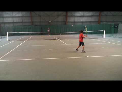 Bastien 7 ans au tennis, dernière vidéo...