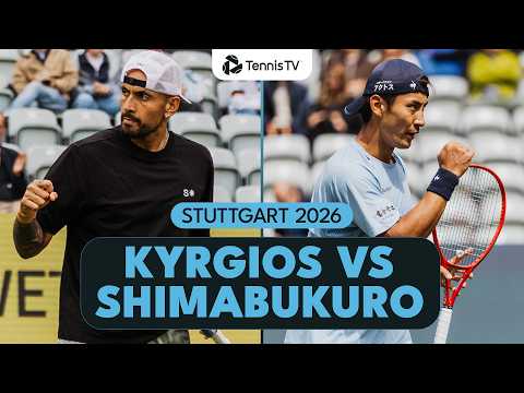 Nick Kyrgios vs Sho Shimabukuro Entertaining Match! | Stuttgart 2026 Highlights