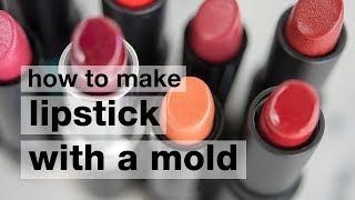 How to Make DIY Lipstick in a Lipstick Mold