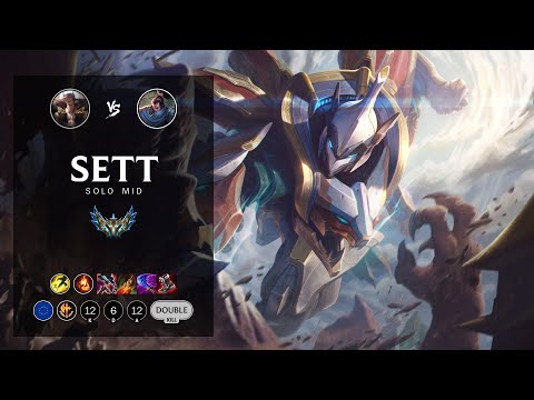 Sett Mid vs Yasuo - EUW Challenger Patch 12.12