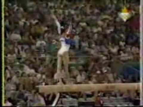Vanda Hadarean - 1992 Olympics Team Optionals - Balance Beam