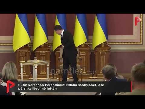 Putin kërcënon Perëndimin: Ndalni sanksionet, ose përshkallëzojmë luftën