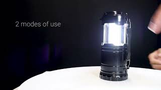 Skladacia led lampa, baterka Olympos 98143