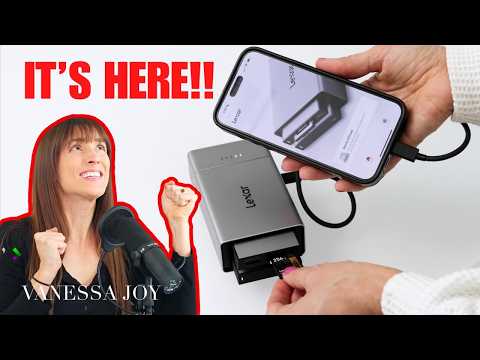 The BEST Way to Back Up Photos & Video On the Go! | Lexar Workflow Go Review