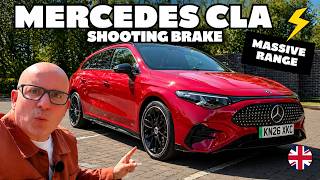 Mercedes CLA Shooting Brake Electric Review: HUGE RANGE!