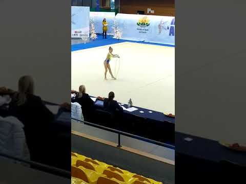Алина Коломиец 4-th Academic Winter Cup 08.12.2019 Sofia въже
