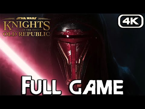 STAR WARS KNIGHTS OF THE OLD REPUBLIC Gameplay Walkthrough FULL GAME (4K 60FPS) No Commentary