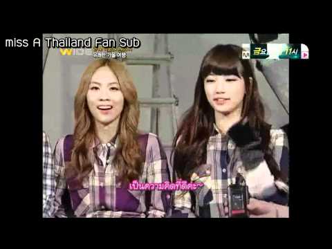 110805 Mnet WIDE miss A & nichkhun (THAI SUB)