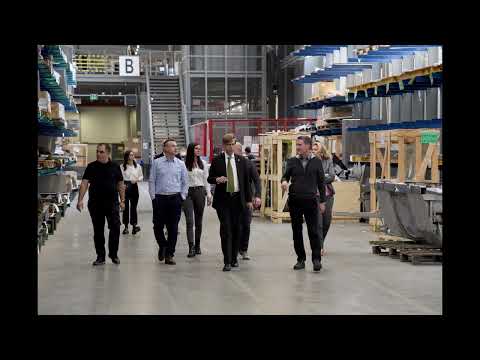 Delegation of German Industry and Commerce visits Van Hool