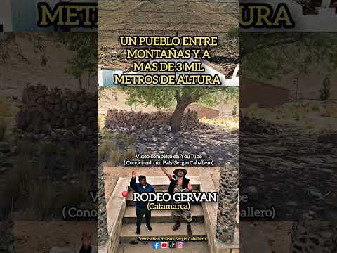 En lo alto del departamento de Belén, Catamarca, se encuentra Rodeo Gerván,un pequeño pueblo rural.