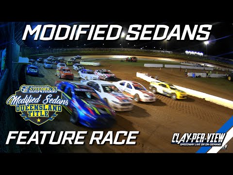 Modified Sedans | Queensland Title 2024/25 - Toowoomba - 7th Dec 2024 | Clay-Per-View