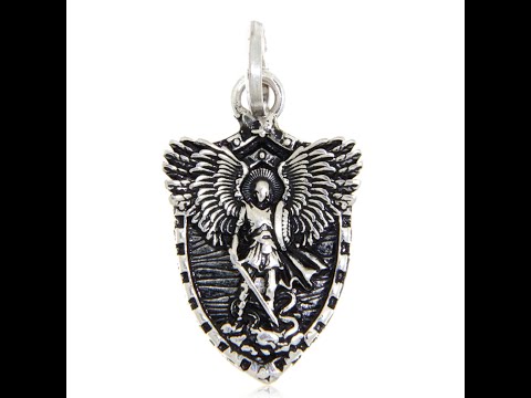 Pandant Argint 925 Arhanghelul Mihail - Protectie si Forta Spirituala