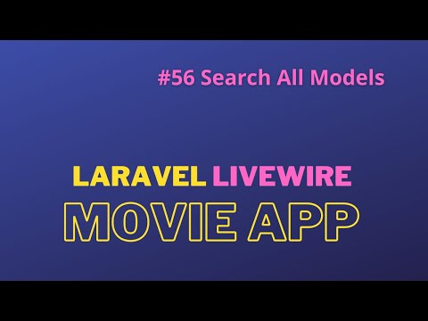 Laravel Livewire Tutorial Create Movie Website Make Your Movie App