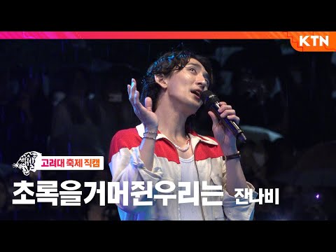 [4K 직캠] 초록을거머쥔우리는 - 잔나비(JANNABI) | 220525 고려대학교 대동제
