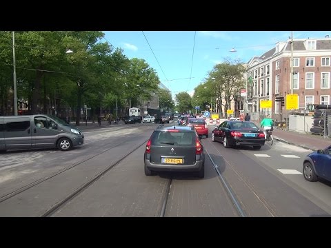 Noordwal - Korte Voorhout | HTM tramlijn 17 | GTL8 3064