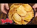 COMO FAZER RUFFLES CASEIRA SUPER CROCANTE E SEQUINHA